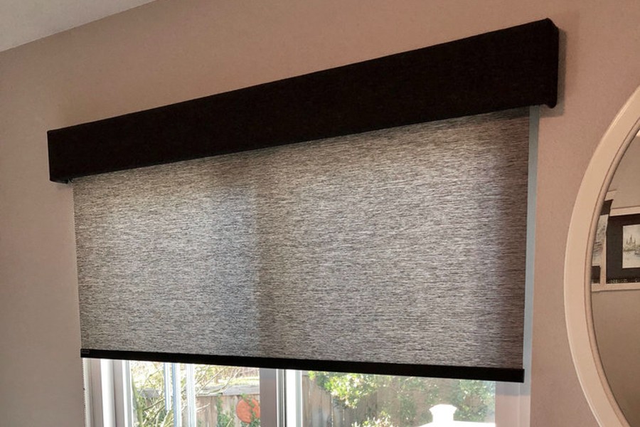 Roller Shade - Over Sliding Door